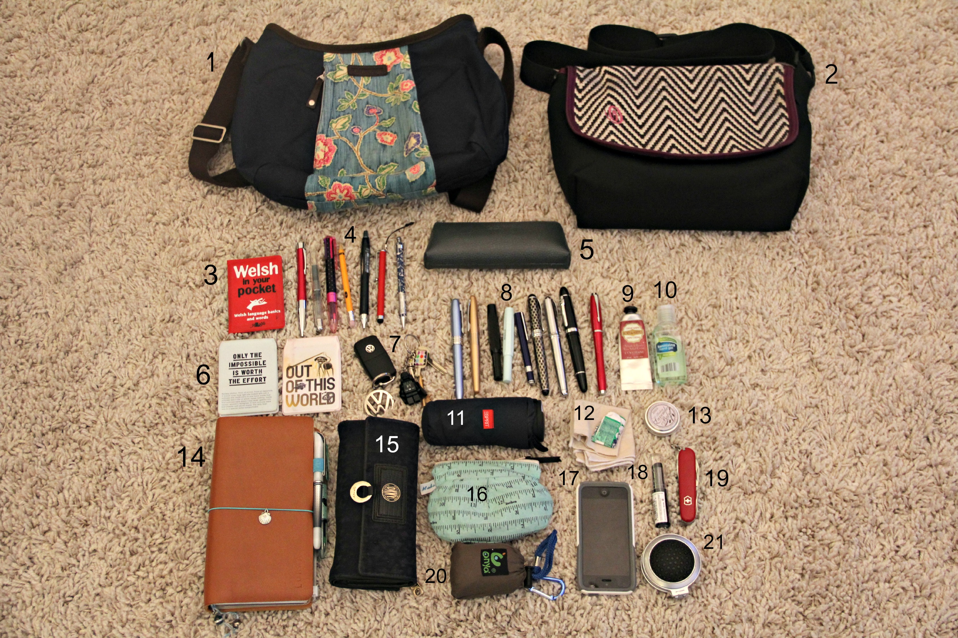 WHAT'S IN MY BAG?
