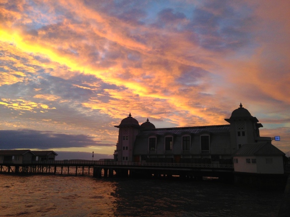 Sunrise Penarth Pier