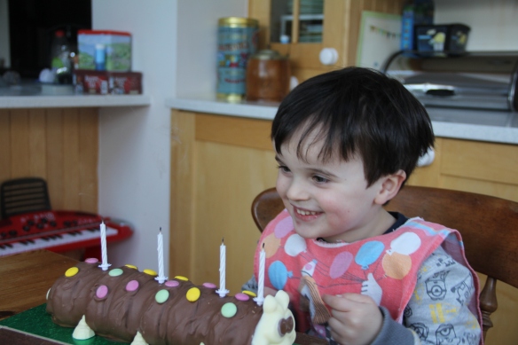 Eoin and Colin the Caterpillar